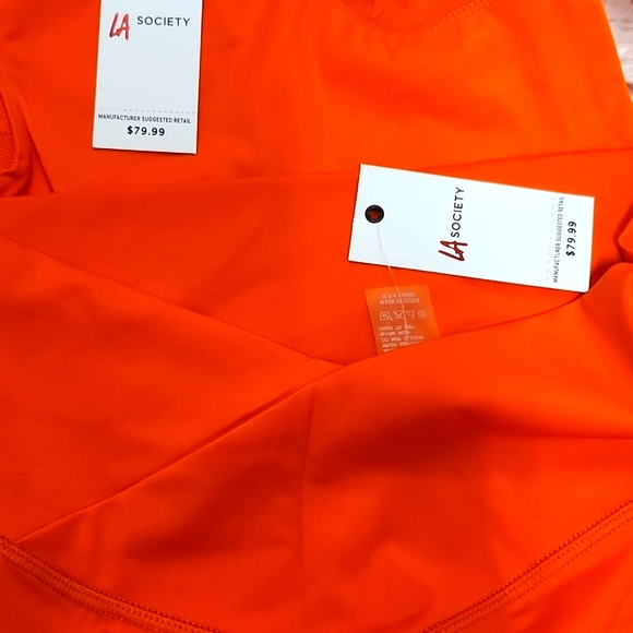 BOGO!! Brand New LA SOCIETY MESH DETAIL SPORTS BRA & LEGGINGS-S - Picture 7 of 8